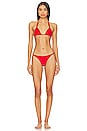 view 4 of 5 Lexi Bikini Top in Red Sangria