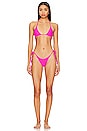 view 4 of 4 Benji Bikini Top in Pink Crush