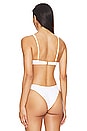 view 3 of 4 Kallie Bikini Top in White