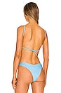 view 3 of 4 HAUT DE MAILLOT DE BAIN LEAH in Cabana Blue