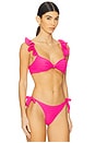 view 2 of 4 Amara Bikini Top in Pink Passion