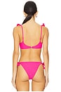 view 3 of 4 Amara Bikini Top in Pink Passion