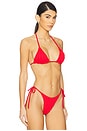view 2 of 5 Fifi Bikini Top in Espanola Red