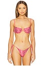 view 1 of 4 Lara Bikini Top in Legally Coral