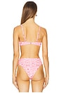 view 3 of 4 Portia Bikini Top in Tierra Linda Coral