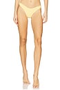 view 1 of 5 Shelley Cheeky Bikini Bottom in Honeycomb Queen
