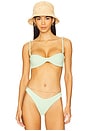 view 1 of 5 Asher Bikini Top in Matcha Latte