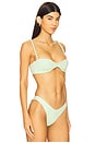 view 2 of 5 Asher Bikini Top in Matcha Latte