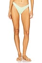 view 1 of 4 Shelley Cheeky Bikini Bottom in Matcha Latte