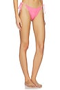 view 2 of 4 Ari Skimpy Bottom in Pink Weave