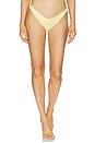 view 1 of 4 Shelley Cheeky Bikini Bottom in Honeycomb