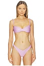view 1 of 5 Asher Bikini Top in Lavender Pearl