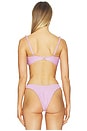 view 3 of 5 Asher Bikini Top in Lavender Pearl