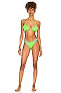 view 4 of 4 Fifi Bikini Top in Lime Glow