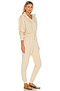 view 2 of 3 French Terry Jumpsuit in Nude