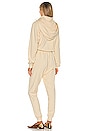 view 3 of 3 French Terry Jumpsuit in Nude