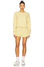 view 5 of 6 French Terry Sweat Shorts in Banana