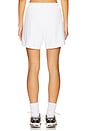 view 4 of 6 French Terry Short in White
