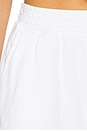 view 6 of 6 French Terry Short in White