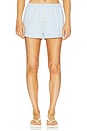 view 1 of 6 French Terry Sweat Shorts in Powder Blue