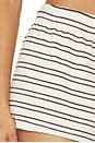view 6 of 6 SHORTS DEPORTIVOS DE FELPA SUMMER in Natural & Chocolate Stripe