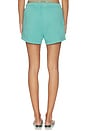 view 4 of 6 SHORTS DEPORTIVOS DE FELPA FRANCESA LAYLA in Teal Blue