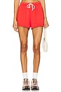 view 1 of 6 French Terry Sweat Shorts in Poppy Red