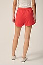 view 4 of 8 French Terry Sweat Shorts in Poppy Red