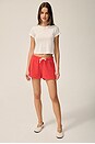 view 5 of 8 French Terry Sweat Shorts in Poppy Red