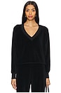 view 1 of 4 Ember V-Neck Sweater in True Black