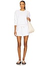 view 4 of 4 Sumer Boucle Sweatshirt in White