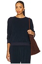 view 1 of 4 Loop Terry Sweatshirt in Navy