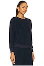 view 2 of 4 Loop Terry Sweatshirt in Navy