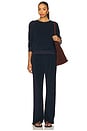 view 4 of 4 Loop Terry Sweatshirt in Navy