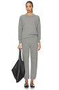 view 4 of 4 Alexi French Terry Sweatshirt in Dark Heather Grey