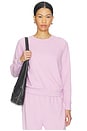 view 1 of 4 French Terry Sweatshirt in Sugar Pink