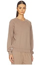 view 2 of 4 French Terry Sweatshirt in Mocha