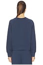 view 3 of 4 Travel Crew Neck Sweatshirt in Navy