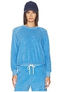view 1 of 4 Saylor Loop Terry Sweatshirt in Pacific Blue