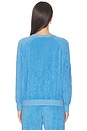 view 3 of 4 Saylor Loop Terry Sweatshirt in Pacific Blue