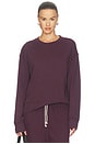 view 1 of 4 Tyler French Terry Pullover Sweatshirt in Cherry Lacquer
