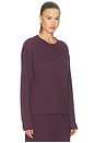 view 2 of 4 Tyler French Terry Pullover Sweatshirt in Cherry Lacquer