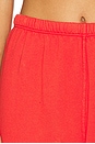 view 6 of 6 French Terry Easy Sweatpant in Poppy Red