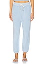 view 1 of 6 Loop Terry Jogger in Sky Blue