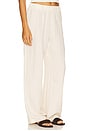 view 2 of 6 Woven Linen Pant in Sugar