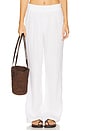 view 1 of 6 - Double Gauze Pants in White