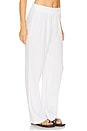 view 2 of 6 - Double Gauze Pants in White