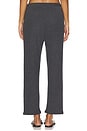 view 4 of 6 Remi Drawstring Pant in Charcoal
