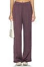 view 1 of 6 Camile Wide Leg Pant in Cocoa