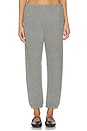 view 1 of 6 Johnny French Terry Easy Sweatpant in Dark Heather Grey